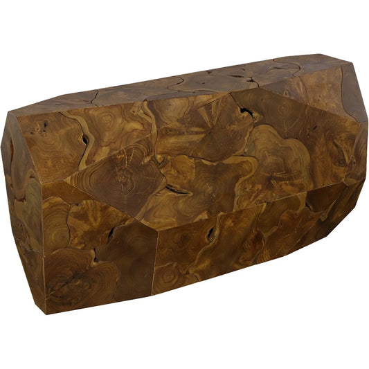 Prism Console Table by Phillips Collection. Made from unique in a rustic style.