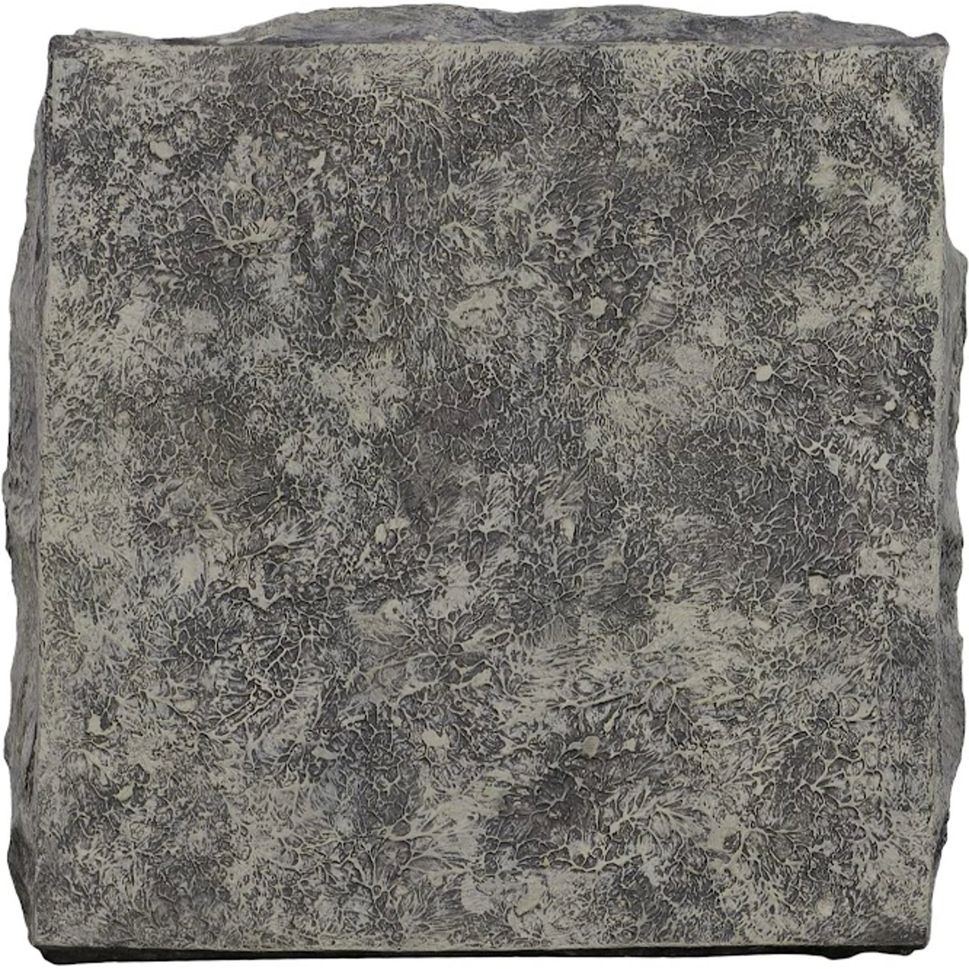 Cast Stone Pedestal by Phillips Collection in gray. Made from resin in a rustic style.