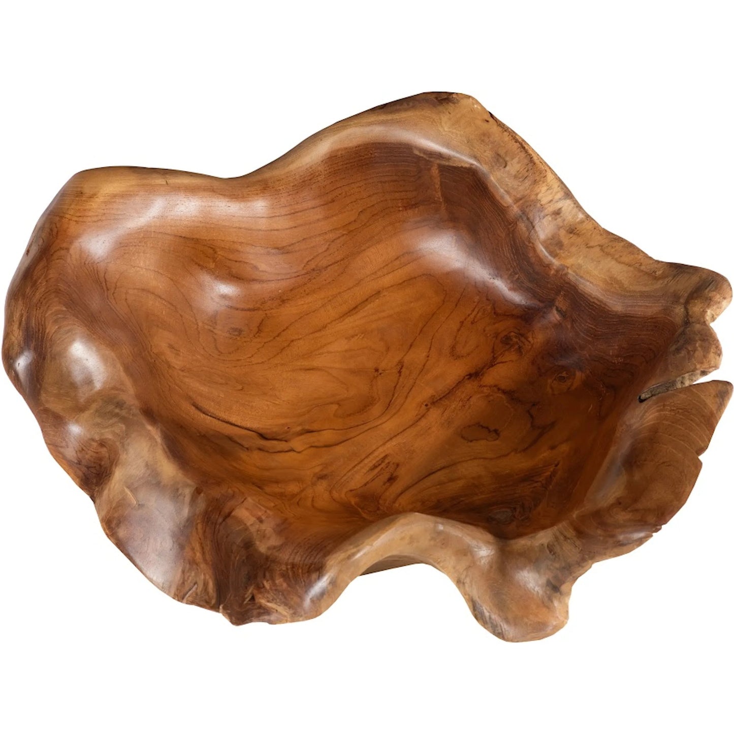 001 SI-2299659 | Primary Silo | Carving Bowl by Phillips Collection in brown and natural. Made from wood in a cottage & farmhouse style.