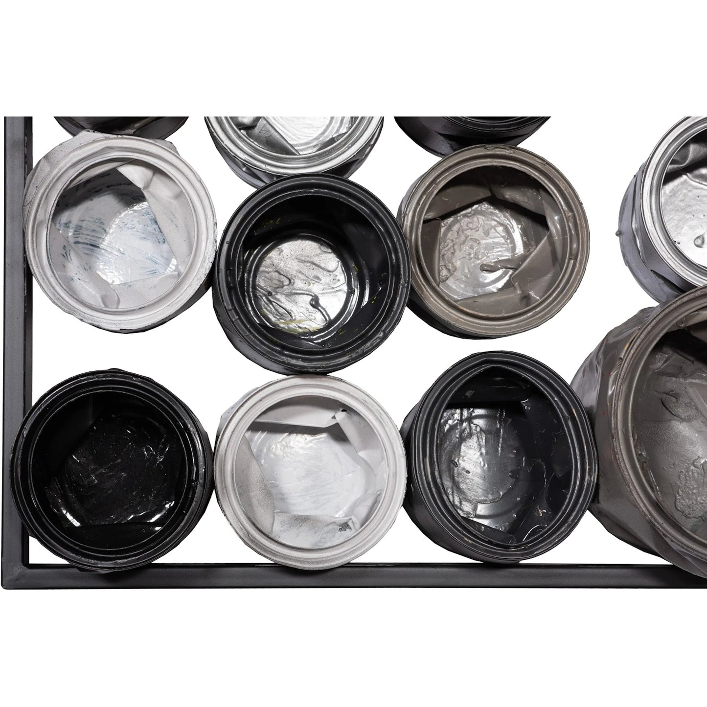 003 SI-2299777 | Closeup | Paint Can Wall Art Square by Phillips Collection in assorted. Made from metal in a eclectic & global style.