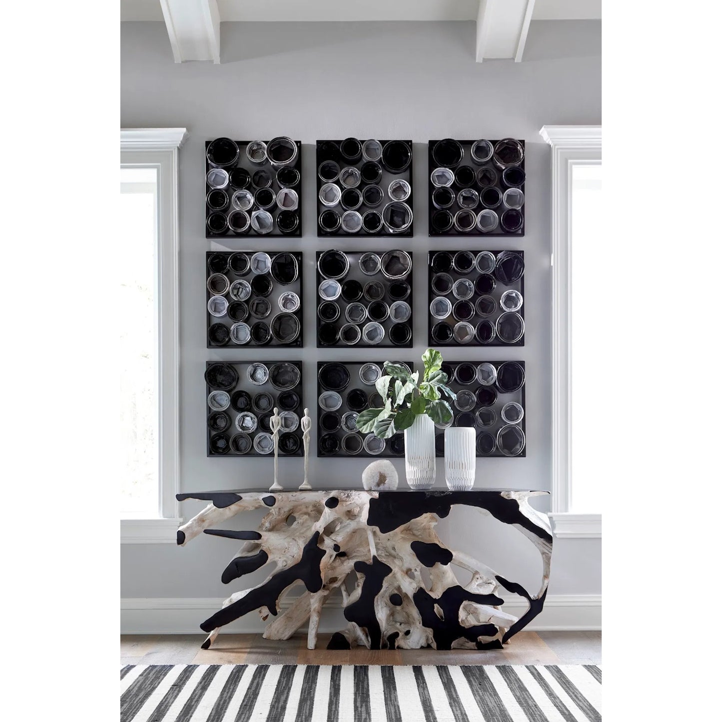 004 SI-2299777 | Lifestyle | Paint Can Wall Art Square by Phillips Collection in assorted. Made from metal in a eclectic & global style.