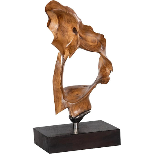Metallurgy Wood Sculpture by Phillips Collection. Made from unique in a modern style.