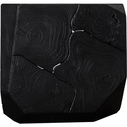 Prism Side Table by Phillips Collection. Made from wood, teak in a unique style.