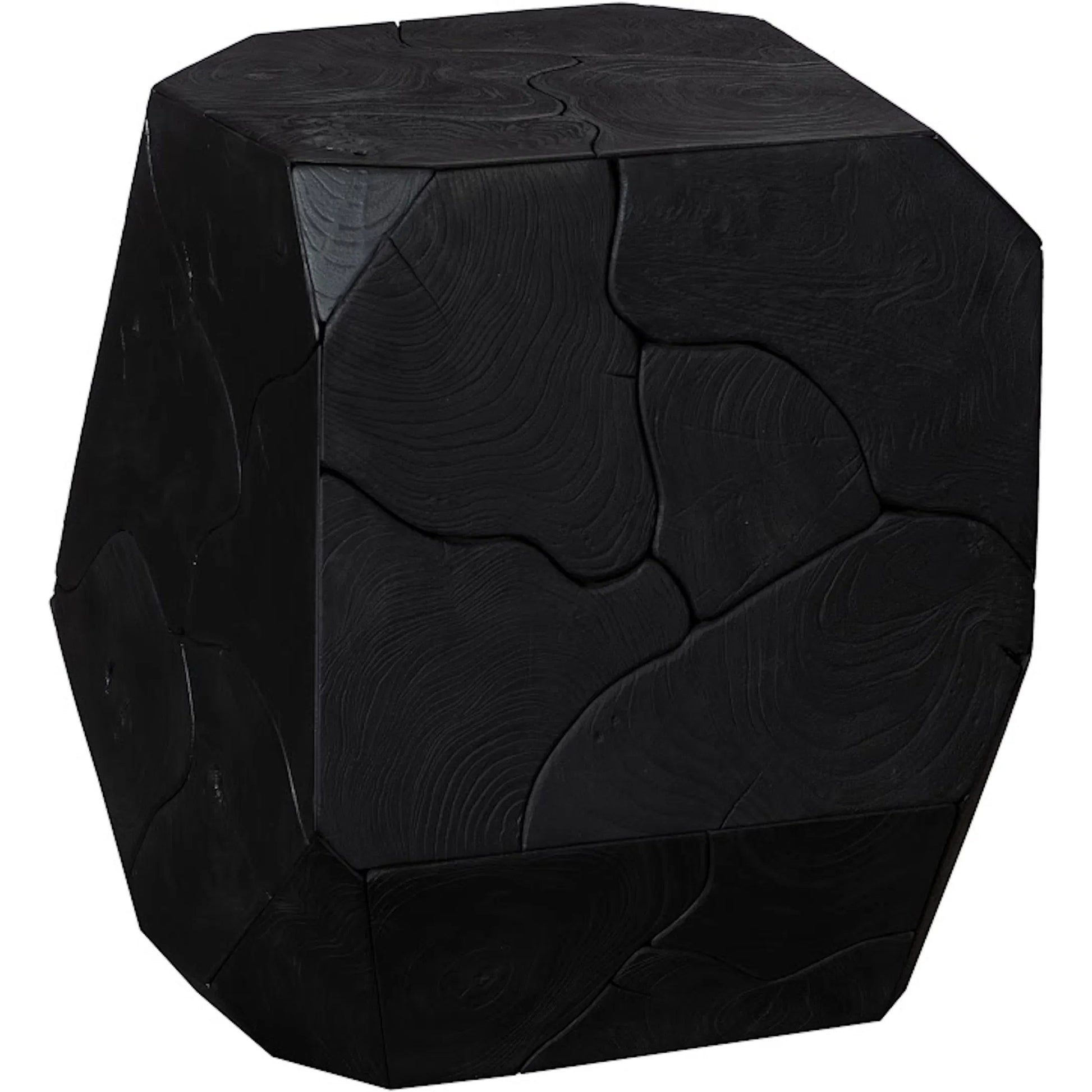 Prism Side Table by Phillips Collection. Made from wood, teak in a unique style.