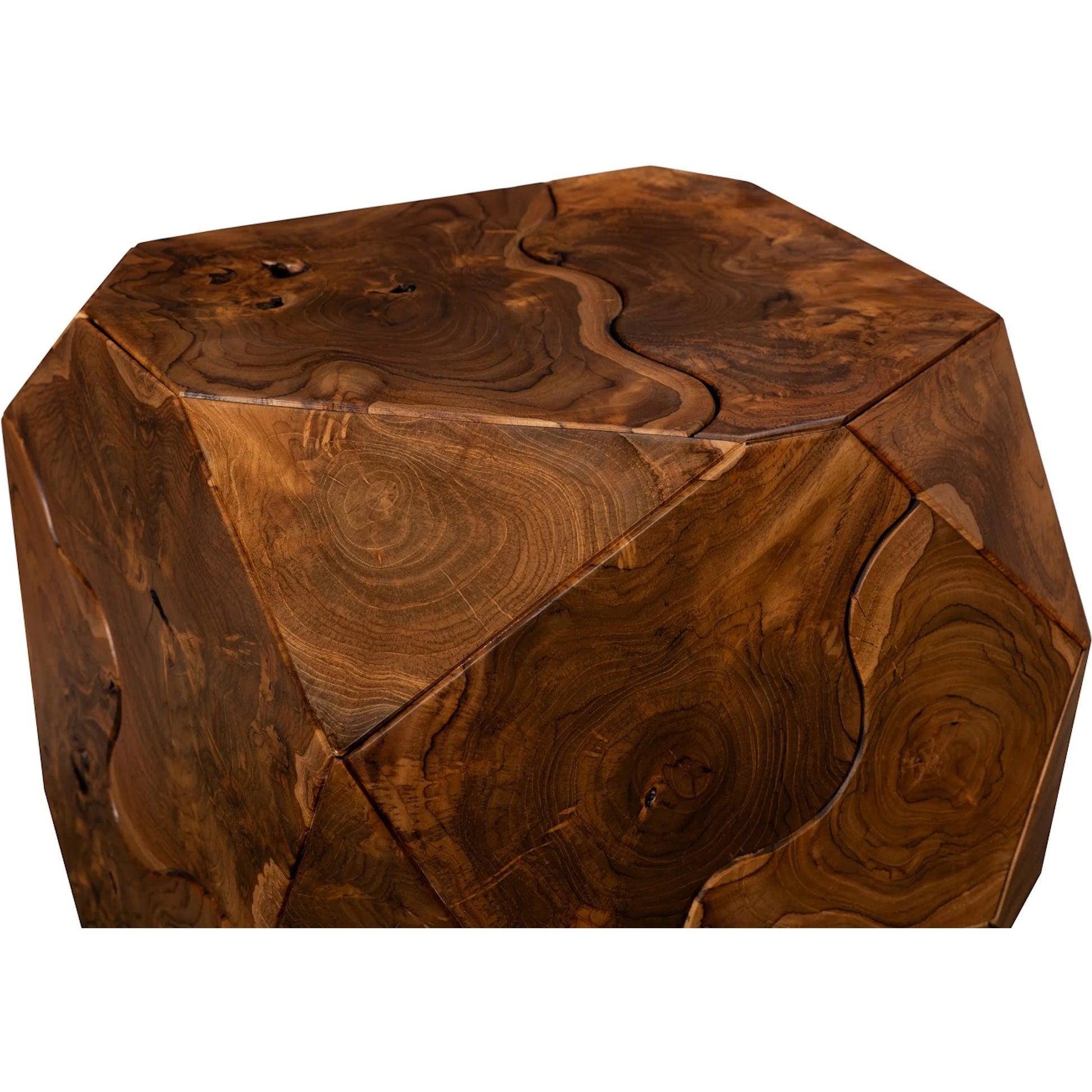 Prism Coffee Table by Phillips Collection. Made from wood, teak in a unique style.