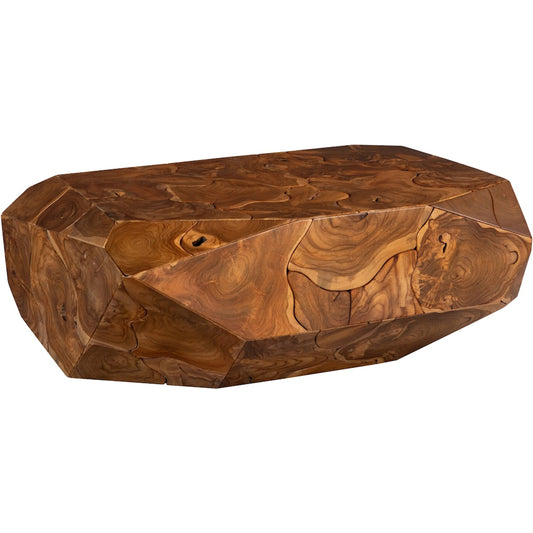 001 SI-2452529 | Primary Silo | Prism Coffee Table by Phillips Collection. Made from wood, teak in a unique style.
