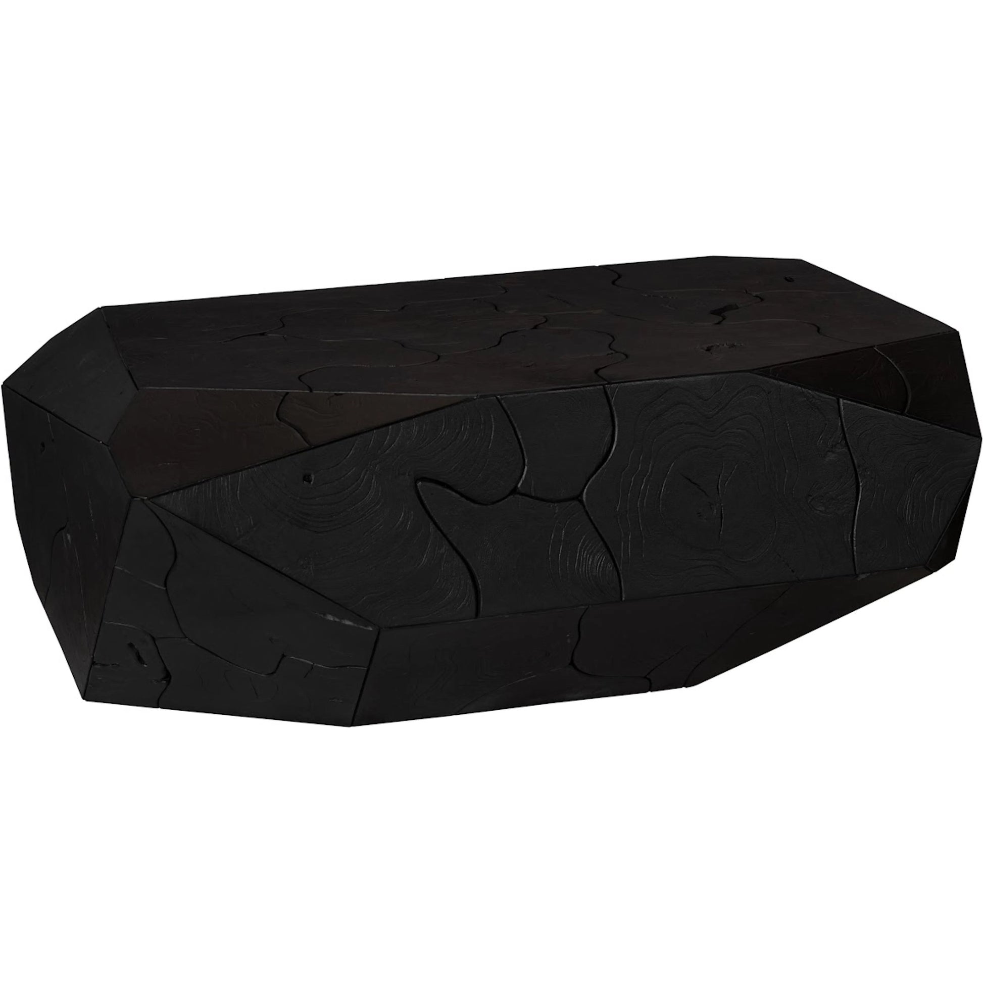 Prism Coffee Table by Phillips Collection. Made from wood, teak in a unique style.