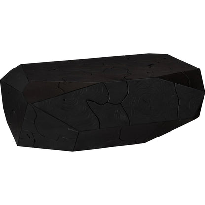 Prism Coffee Table by Phillips Collection. Made from wood, teak in a unique style.
