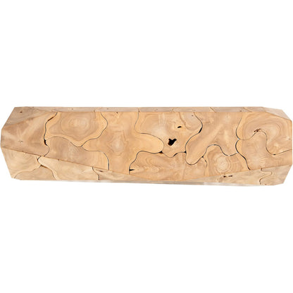 Prism Console Table by Phillips Collection. Made from unique in a rustic style.