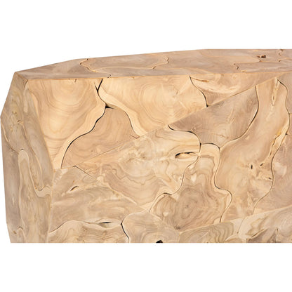 Prism Console Table by Phillips Collection. Made from unique in a rustic style.