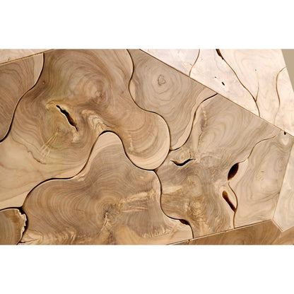 Prism Console Table by Phillips Collection. Made from unique in a rustic style.