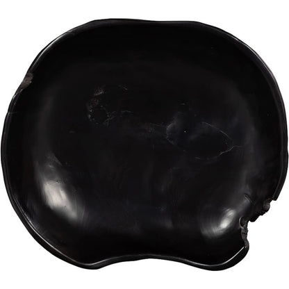 Teak Black Wood Bowl by Phillips Collection in black. Made from wood, teak in a modern style.