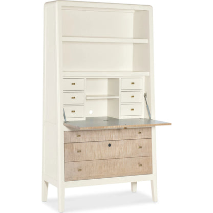 Hera Hub by Hooker Furniture in whites, creams, beiges and almond white, maple. Made from unique in a modern style.