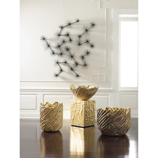 Sea Root Wall Art by Phillips Collection in black. Made from metal in a eclectic & global style.