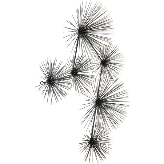 Sea Root Wall Art by Phillips Collection in black. Made from metal in a eclectic & global style.