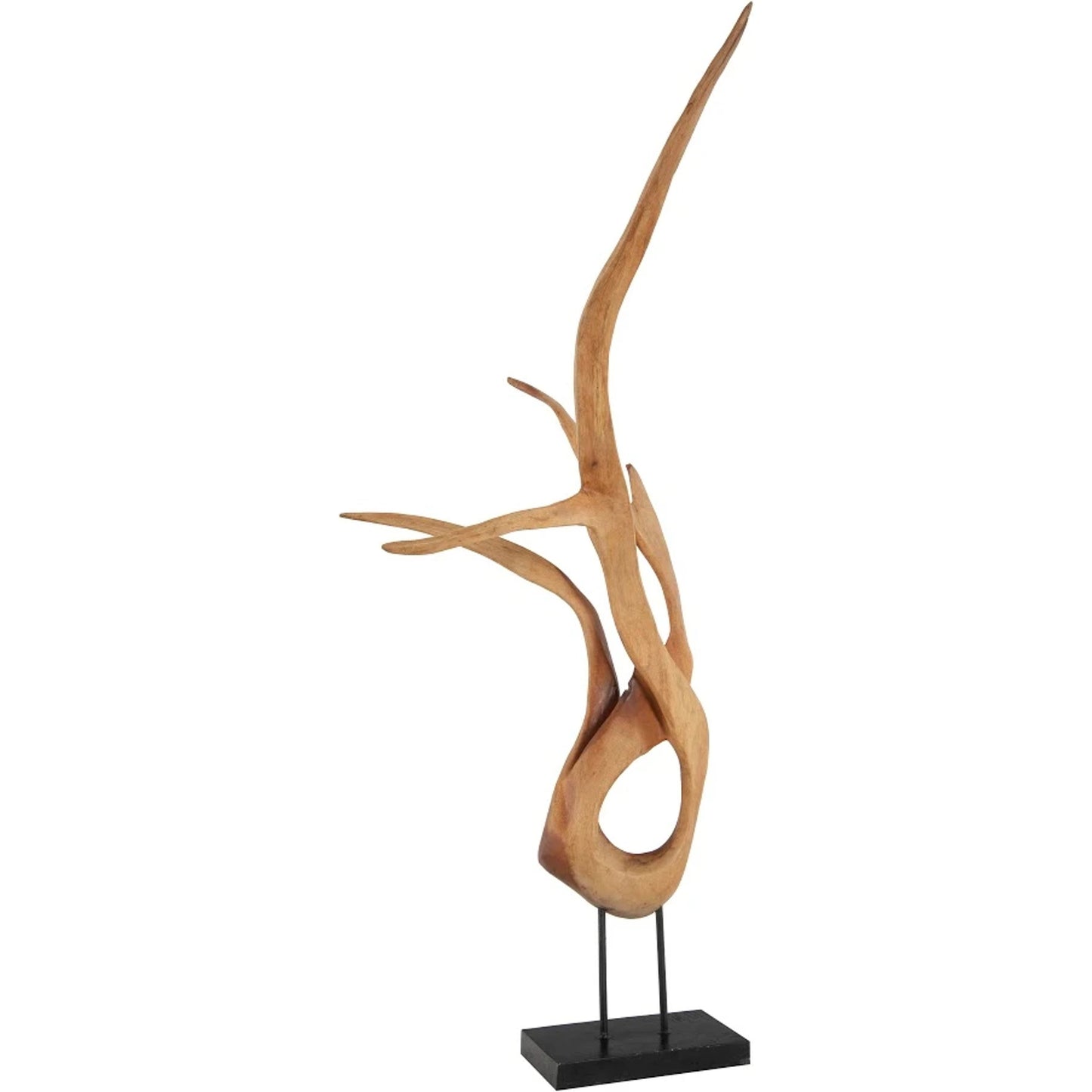 003 SR-939535 | Additional Silo | Mahogany Wood Sculpture by Phillips Collection in brown. Made from wood in a eclectic & global style.