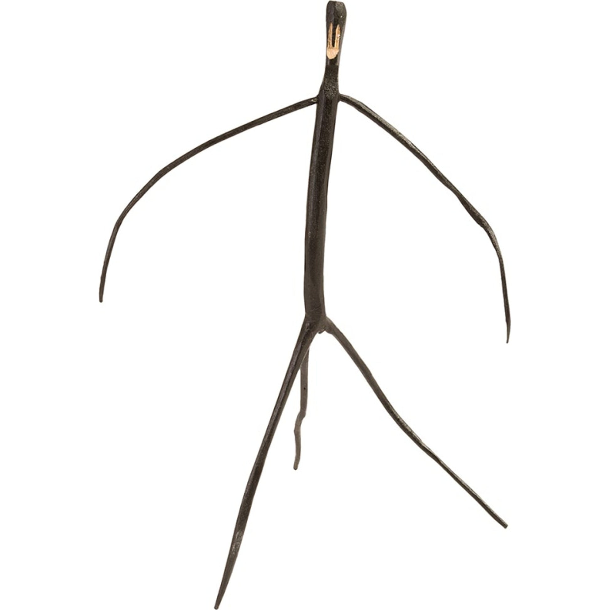 Abstract Monkey by Phillips Collection in black. Made from wood in a eclectic & global style.