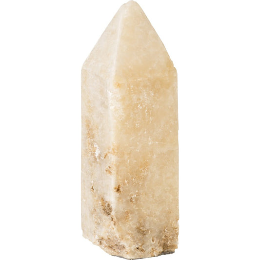 Obelisk Sculpture by Phillips Collection in natural. Made from stone in a transitional style.