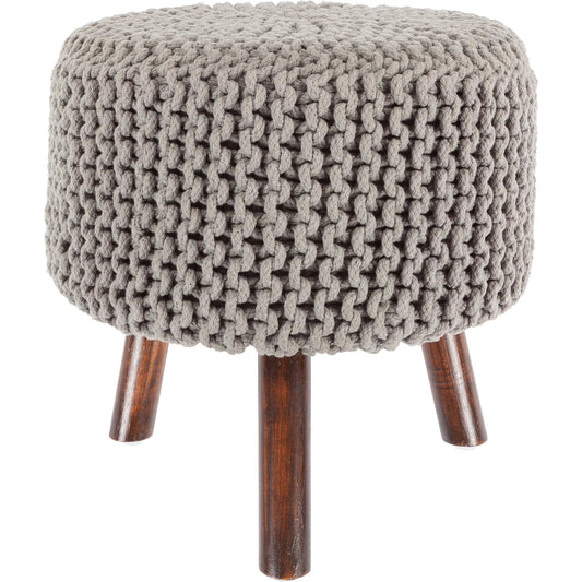 Ida IDA-40407 Stool by Chandra. Made from cotton, wood in a unique style.
