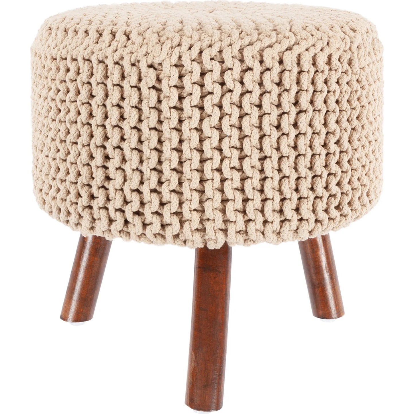 001 SI-2349004 | Primary Silo | Ida IDA-40410 Stool by Chandra. Made from cotton, wood in a transitional style.