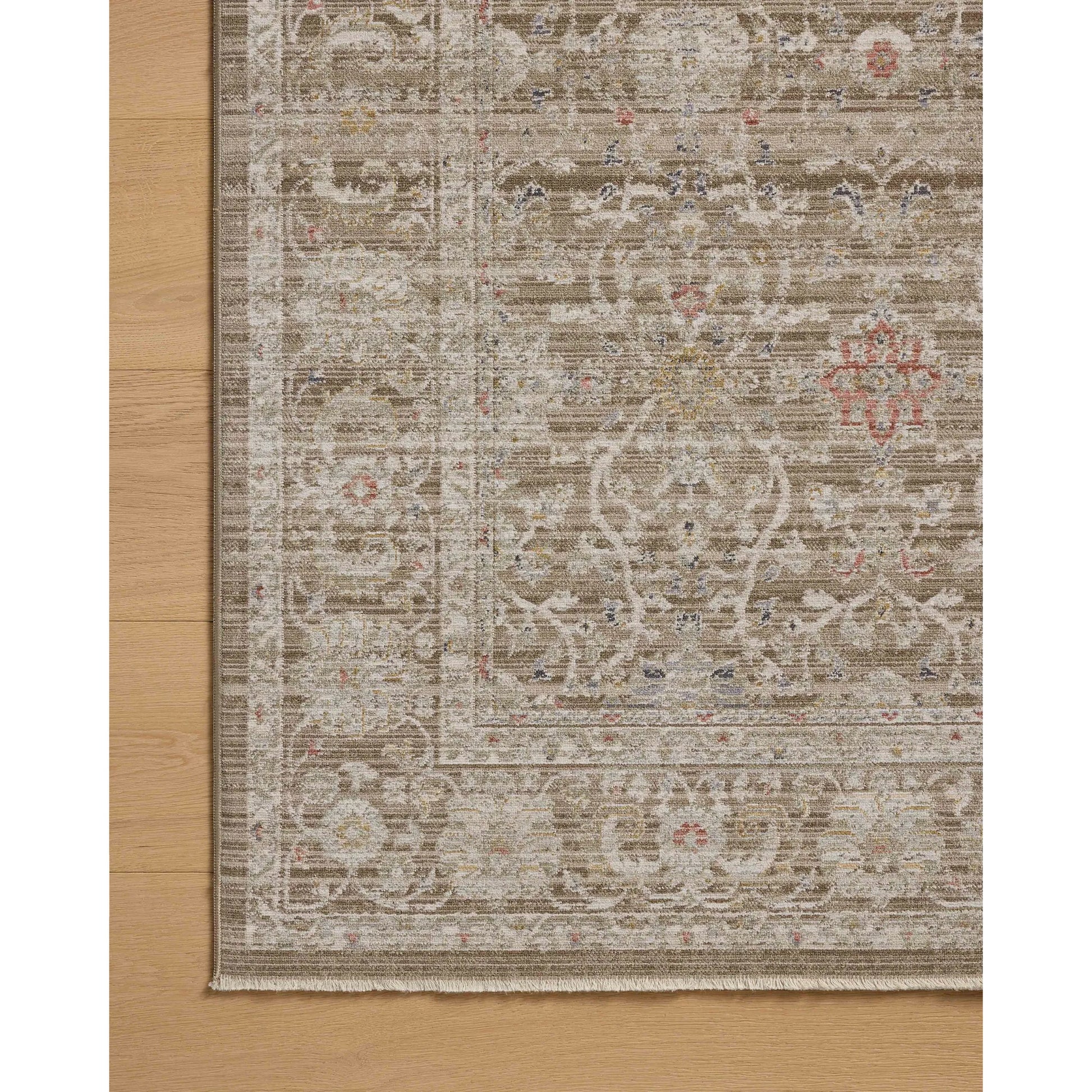 Ida IDA-03 Rug by Chris Loves Julia x Loloi in bark, multi. Made from 100% polyester in a unique style.