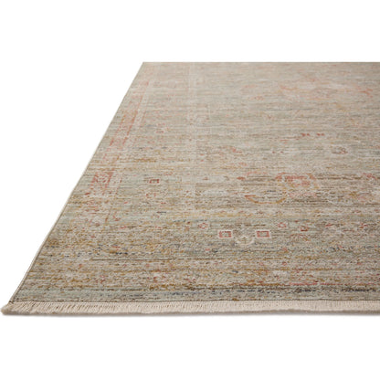 Ida IDA-05 Rug by Chris Loves Julia x Loloi in spa, sunrise. Made from 100% polyester in a unique style.