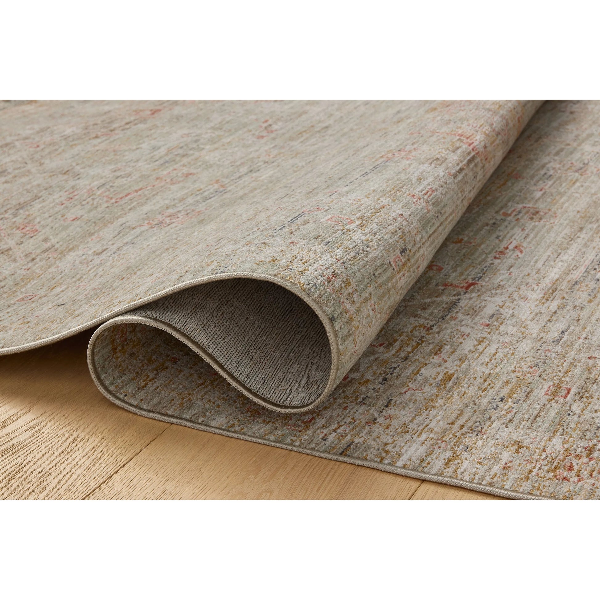 Ida IDA-05 Rug by Chris Loves Julia x Loloi in spa, sunrise. Made from 100% polyester in a unique style.