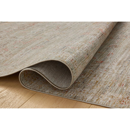 Ida IDA-05 Rug by Chris Loves Julia x Loloi in spa, sunrise. Made from 100% polyester in a unique style.