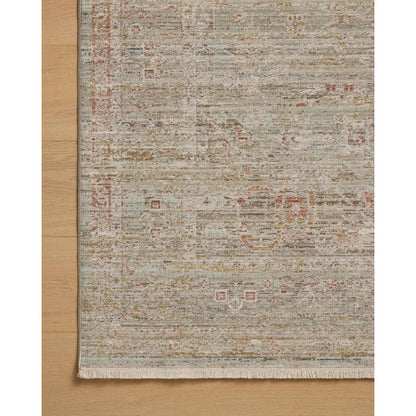 Ida IDA-05 Rug by Chris Loves Julia x Loloi in spa, sunrise. Made from 100% polyester in a unique style.