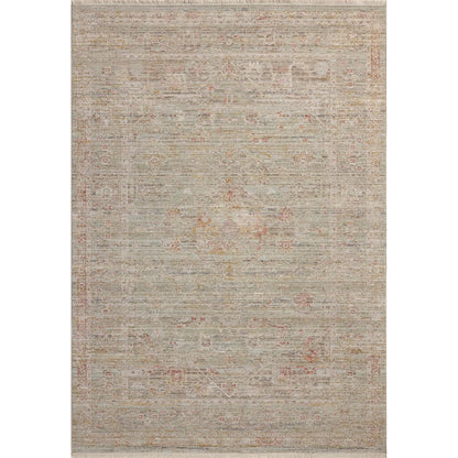 Ida IDA-05 Rug by Chris Loves Julia x Loloi in spa, sunrise. Made from 100% polyester in a unique style.