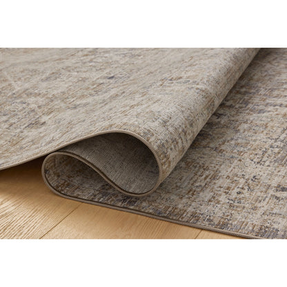 Ida IDA-06 Rug by Chris Loves Julia x Loloi in slate, natural. Made from 100% polyester in a unique style.