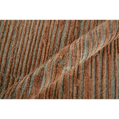 Braeside Transitional Rug - T13T8005 by Thom Felicia by Feizy Rugs. Made from viscose, wool in a unique style.