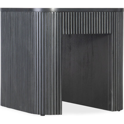 Eden Side Table by Hooker Furniture in black. Made from unique in a modern style.