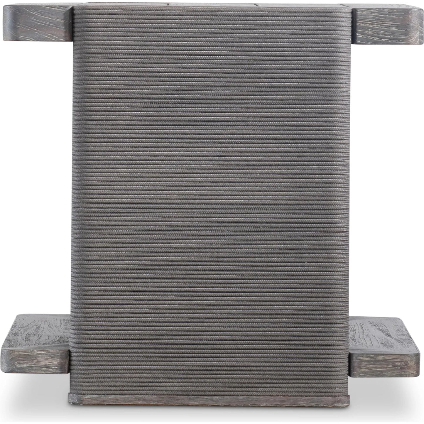 005 SI-2534175 | Additional Silo | Andros Side Table by Bernhardt in brown. Made from wood in a unique style.