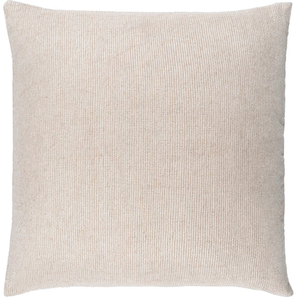 Sallie Pillow - 32268 by Surya in cream. Made from 90% viscose, 10% linen, 100% cotton in a traditional style.