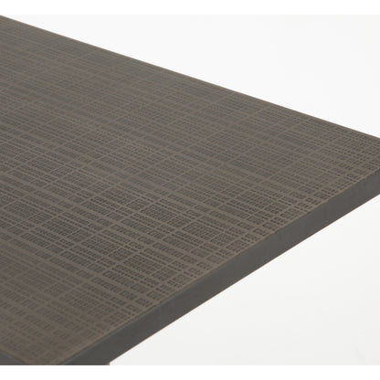 Fannin Bar Table by Four Hands in aged brass. Made from iron in a modern style.