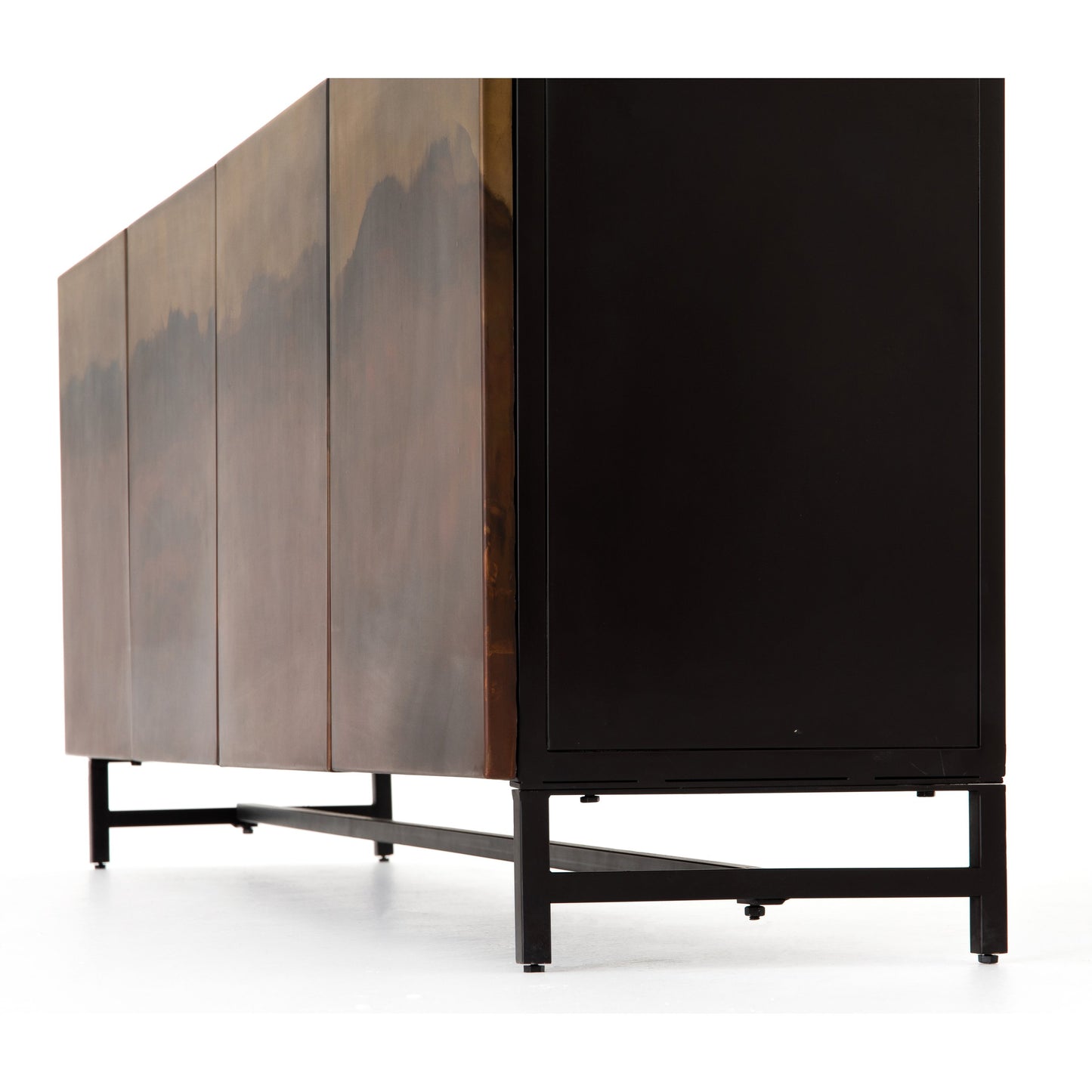 002 SI-1716851 | Additional Silo | Stormy Sideboard by Four Hands in distressed ombre, aged brown and distressed ombre. Made from iron in a eclectic & global style.