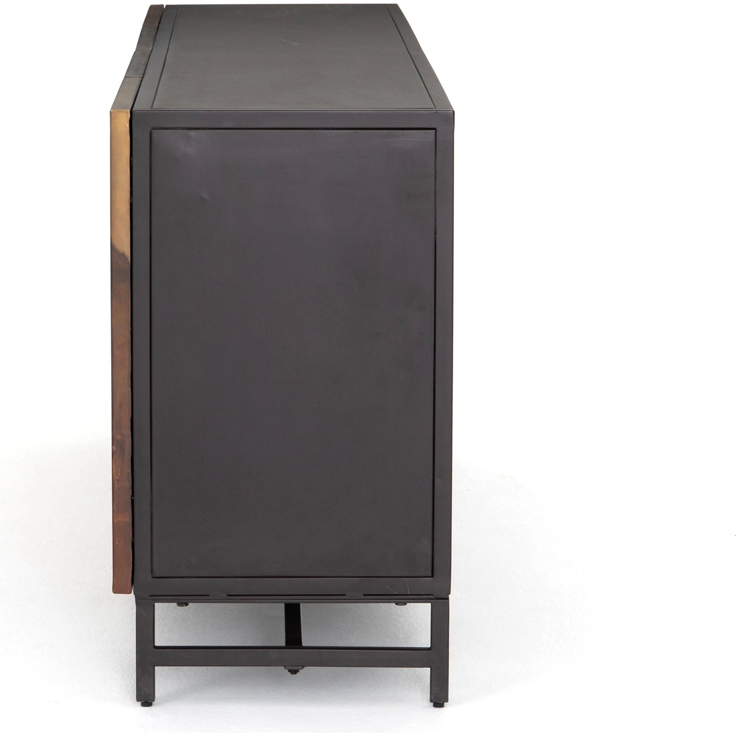 015 SI-1716851 | Additional Silo | Stormy Sideboard by Four Hands in distressed ombre, aged brown and distressed ombre. Made from iron in a eclectic & global style.