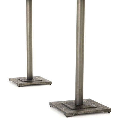 Fannin Counter Table by Four Hands in aged brass. Made from iron in a modern style.