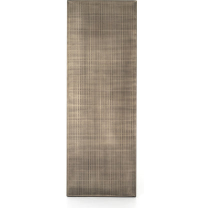 Fannin Counter Table by Four Hands in aged brass. Made from iron in a modern style.