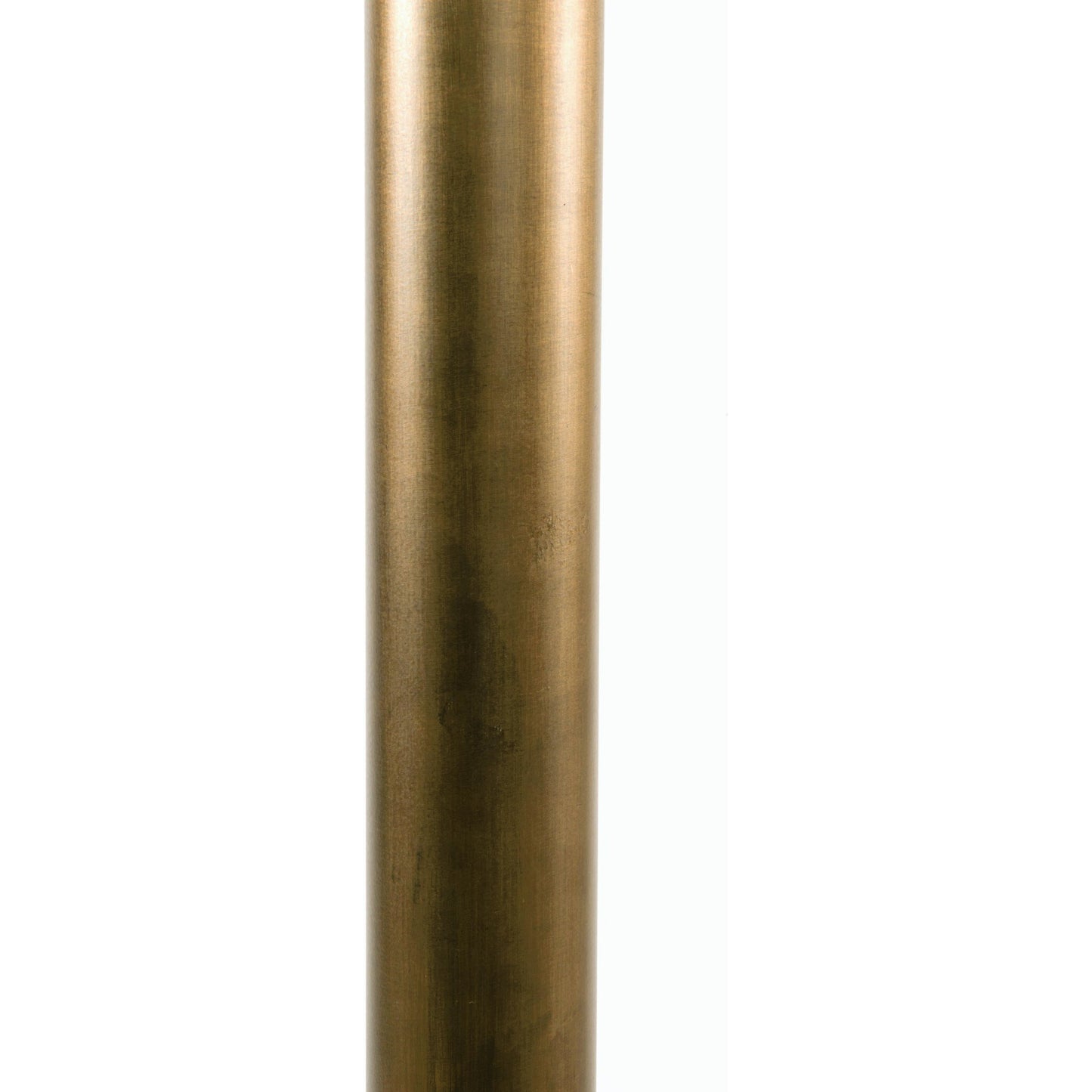 012 S-279307 | Closeup | Fannin Counter Table by Four Hands in aged brass. Made from iron in a modern style.