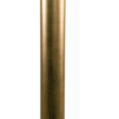 Fannin Counter Table by Four Hands in aged brass. Made from iron in a modern style.