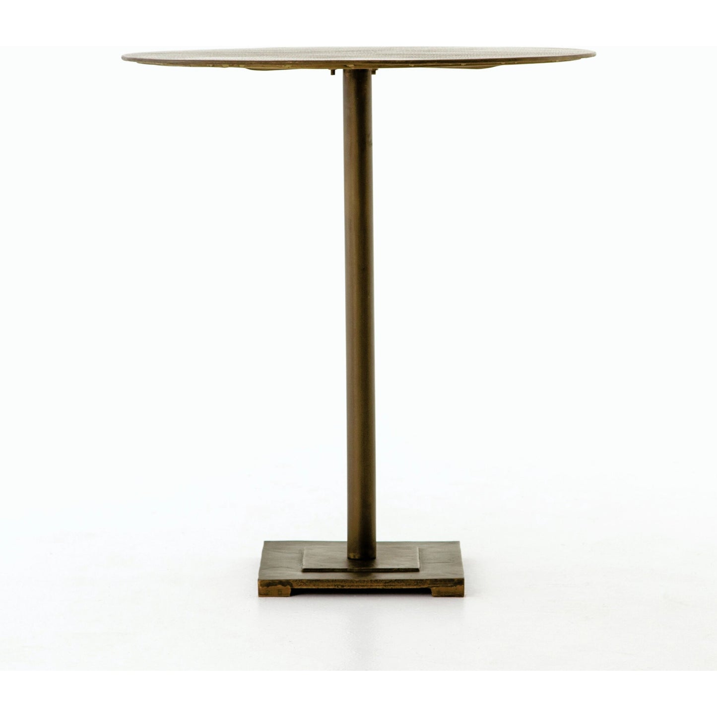 010 S-279307 | Additional Silo | Fannin Counter Table by Four Hands in aged brass. Made from iron in a modern style.