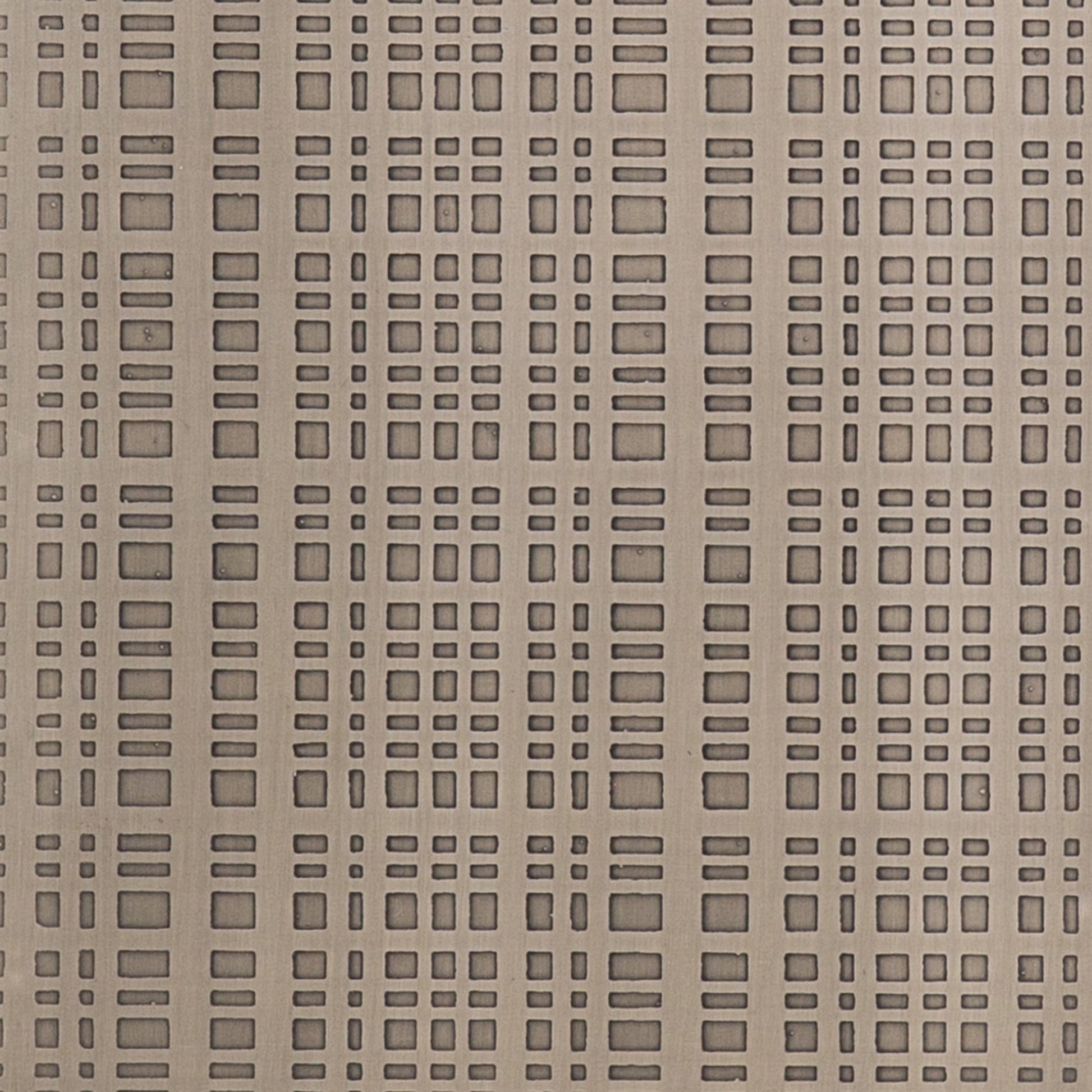 Acid Etch Table by Four Hands in antique brass. Made from iron in a modern style.