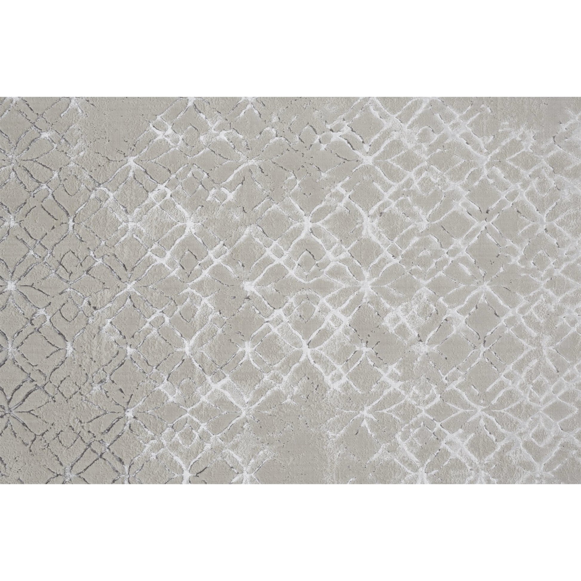 Micah Metallic Trellis Rug - 3047F by Feizy. Made from polyester, polypropylene in a unique style.