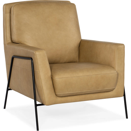 Amette Metal Frame Club Chair by Hooker Furniture. Made from unique in a modern style.