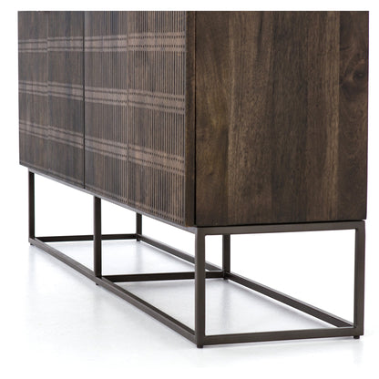 Kelby Sideboard by Four Hands. Made from solid mango, iron in a modern style.