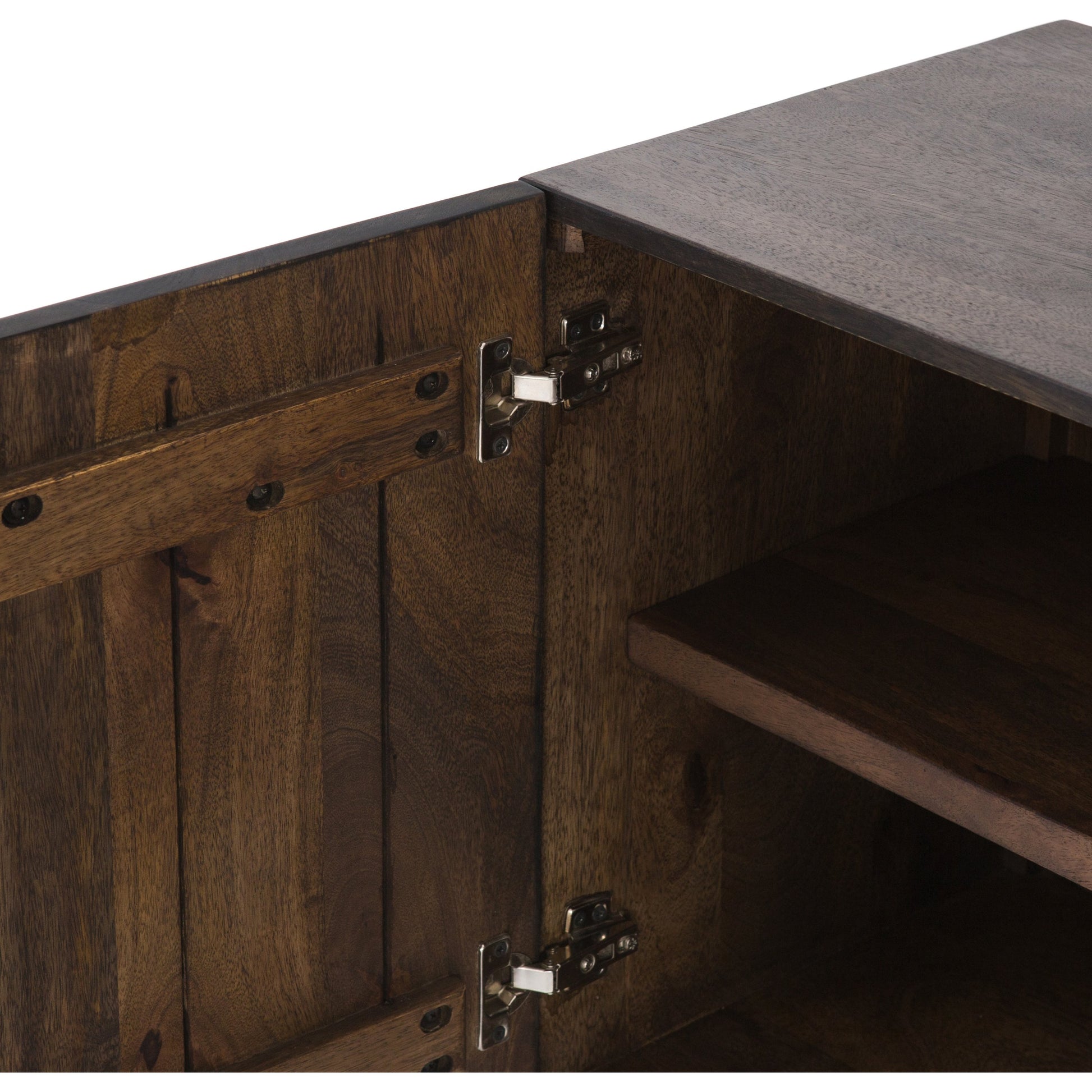 Kelby Sideboard by Four Hands. Made from solid mango, iron in a modern style.