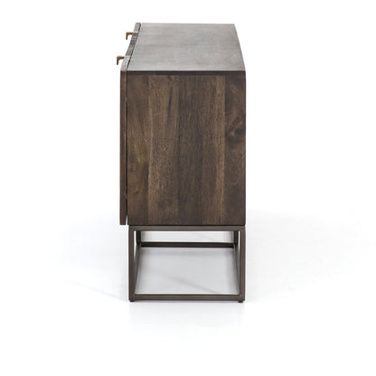 Kelby Sideboard by Four Hands. Made from solid mango, iron in a modern style.