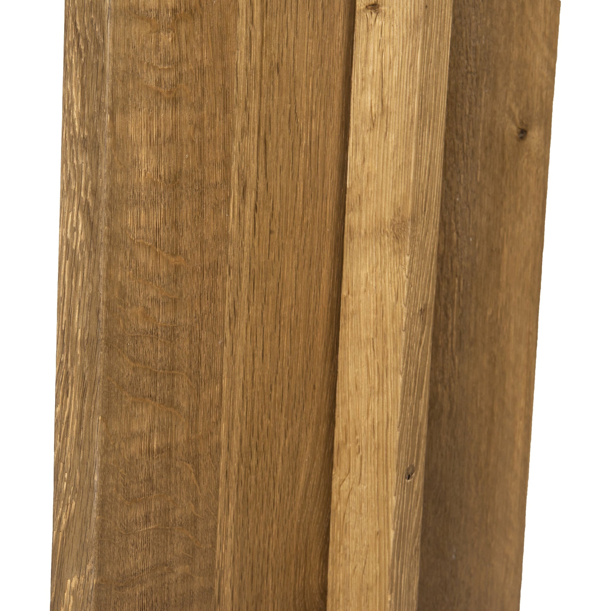 Erie Bar Table by Four Hands in dark smoked oak. Made from solid oak in a rustic style.